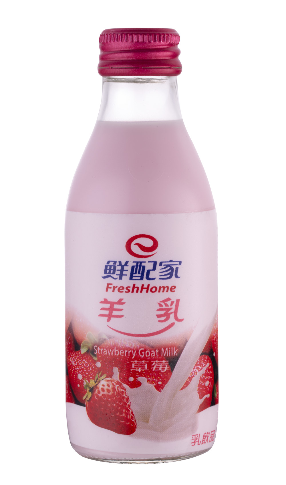 鮮配家草莓羊乳(180ml )